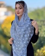 شال توری طرح مارک گوچی وارداتی(1510) - Image 13
