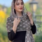 شال توری طرح مارک گوچی وارداتی(1510)