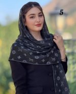 شال توری طرح مارک گوچی وارداتی(1510) - Image 3
