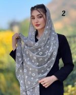 شال توری طرح مارک گوچی وارداتی(1510) - Image 4