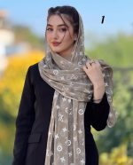 شال توری طرح مارک گوچی وارداتی(1510) - Image 12