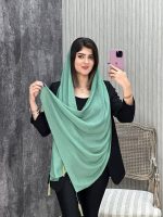 شال نخی وارداتی منگوله دار - Image 16