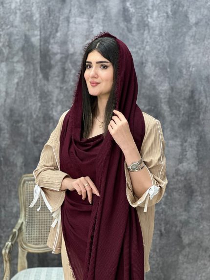 شال پاییزه خطدار دور ریش اورجینال اصل