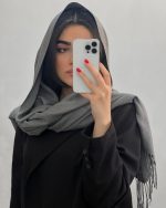 شال موهر ریشه دار برند کشمیر(1527) - Image 7