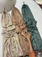 شال نخ ابریشم شاین وارداتی (693) - Image 2
