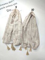 شال برشکا میکس کرم وارداتی(5589) - Image 4