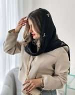 شال ابریشم  ژان ژان خارجی دالبری(1520) - Image 11