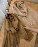 شال ابریشم میله ای برند میس مورال(کد 1444) - Image 9
