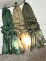 شال نخ پنبه دستکدار دورعدسی اورجینال(1564) - Image 4