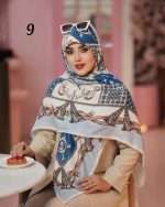 روسری نخ پنبه  وارداتی - Image 6