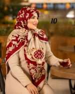 روسری نخ پنبه  وارداتی - Image 11