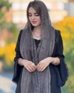 شال  شیفون ترک اورجینال وارداتی (15560) - Image 13