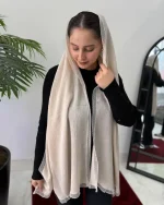 شال برشکا اکلیلی دور دانتل وارداتی(1570) - Image 5