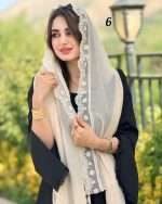 شال  شیفون ترک اورجینال وارداتی (15560) - Image 8