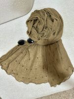 شال نخ پنبه عروسکی مرواریدی(1479) - Image 6