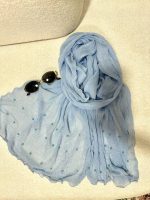 شال نخ پنبه عروسکی مرواریدی(1479) - Image 9