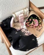 شال  ابریشم پاپیونی وارداتی (1494) - Image 4