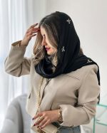شال  ابریشم پاپیونی وارداتی (1494) - Image 5