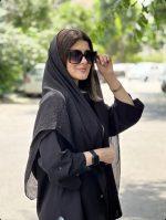 روسری اسلپ مشکی وارداتی(145) - Image 3
