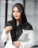 روسری اسلپ مشکی وارداتی(145) - Image 4
