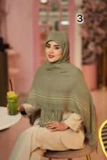 روسری نخی لمه دار اورجینال(1511) - Image 4