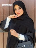 روسری حریر شیفون نگینی(۴۷۴۶) - Image 7