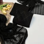 روسری حریر شیفون نگینی(۴۷۴۶)