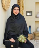 روسری ژاکارد طرح دار - Image 6