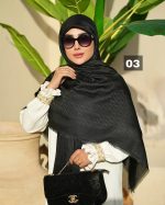 روسری ژاکارد طرح دار - Image 5