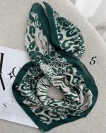 مینی اسکارف سبز بهاره(5403) - Image 7