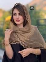 شال حریر شیفون ترک (1476) - Image 6