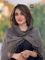 شال حریر شیفون ترک (1476) - Image 5