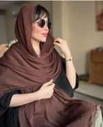 شال  پارت قهوای وارداتی(۱۵۶۱) - Image 5