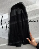 شال حریر تورگیپور اورجینال(1524) - Image 3