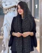 شال کنفی حصیری پولکی اورجینال(1516) - Image 3