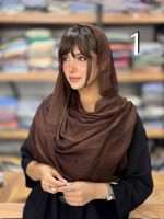 شال ابریشم میله ای اورجینال(1523) - Image 4