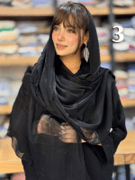 شال ابریشم میله ای اورجینال(1523) - Image 2