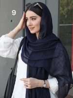 شال ابریشم میله ای اورجینال(1523) - Image 11