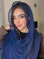 شال ابریشم میله ای اورجینال(1523) - Image 14