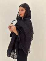 شال گیپور مشکی وارداتی(1546) - Image 6