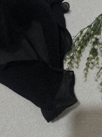 شال حریر شنی دور موجی (220) - Image 3