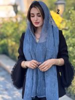 شال شیفون خامه دوزی اورجینال(۱۵۳۹) - Image 8