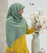 روسری  ابریشم ژاکاراد مارک اورجینال(1405) - Image 2