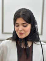 مینی اسکارف سه گوش نگینی وبدون نگین(22) - Image 7