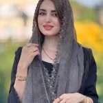 شال  شیفون ترک اورجینال وارداتی (15560)