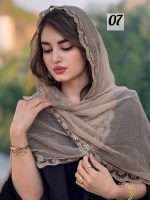 شال حریر شیفون ترک (1476) - Image 8
