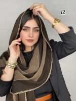 شال بوکله بافت برند راشد ترک(879) - Image 9