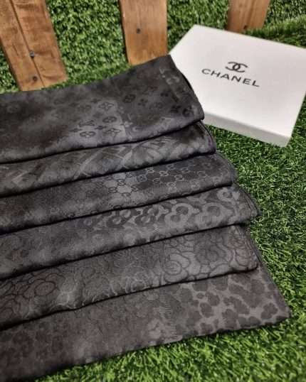 شال ژاکاراد مشکی وارداتی(8960)