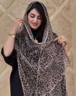 شال تور عنکبوتی پلنگی اورجینال(4915)