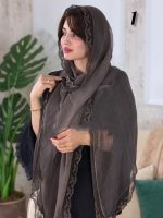 شال شیفون دور حلالی ترک(1467) - Image 9